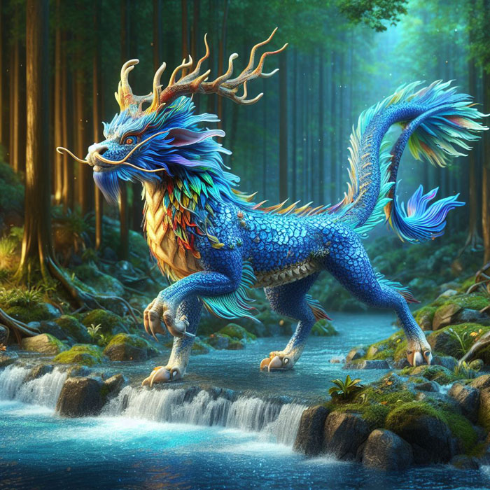 Kirin is a Himmapan animal with the head of a Chinese Kirin