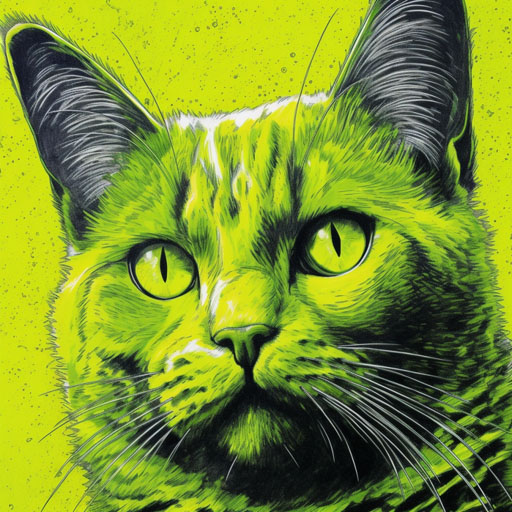 Acid Green Cat