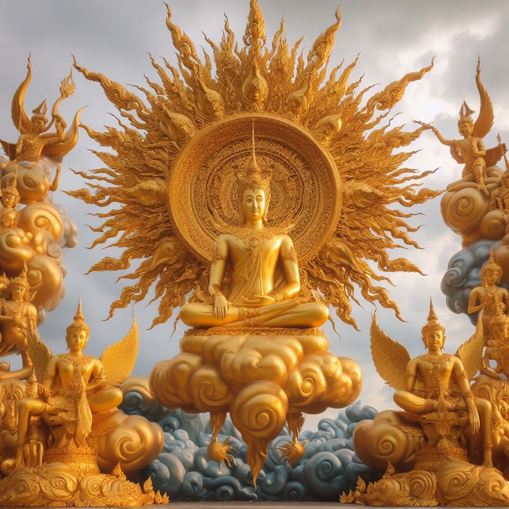 Photographs of Thai Buddhist art