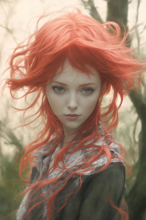 DreamShaper_v5_Create_a_portrait_redhaired_woman_0