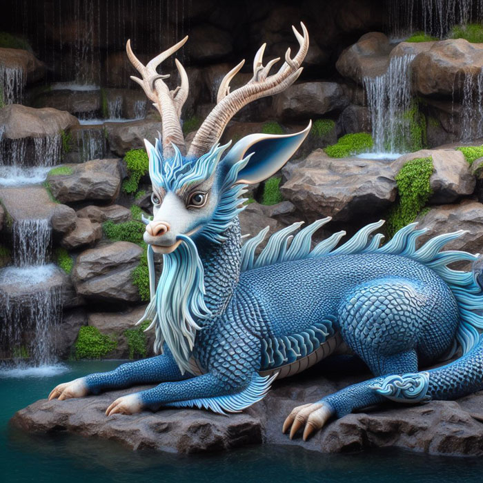 Kirin is a Himmapan animal with the head of a Chinese Kirin