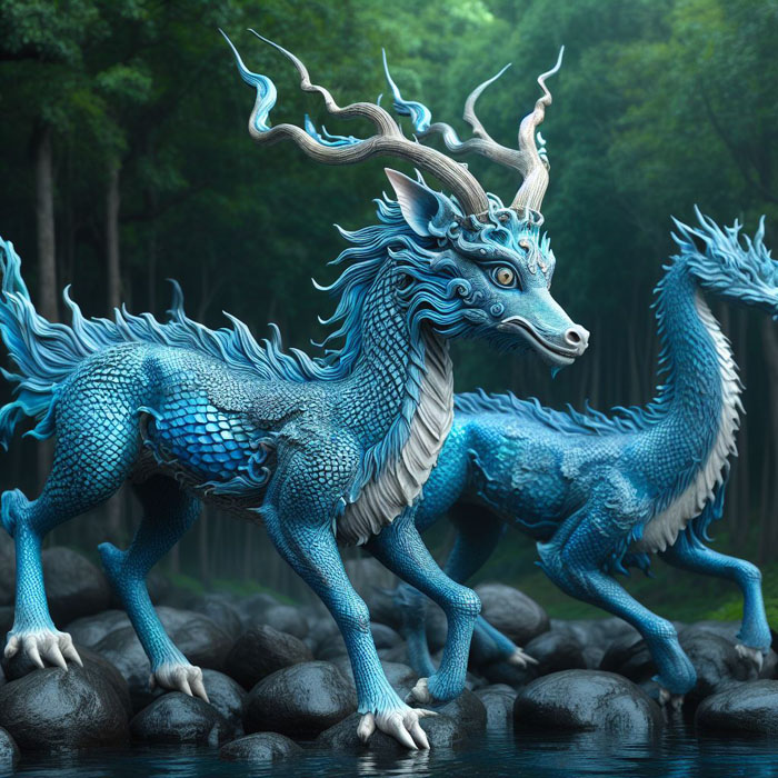 Kirin is a Himmapan animal with the head of a Chinese Kirin