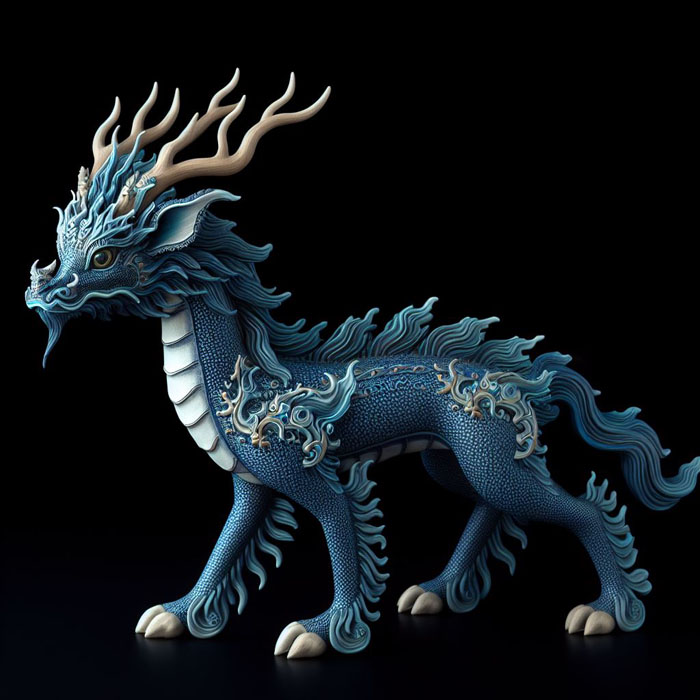 Kirin is a Himmapan animal with the head of a Chinese Kirin