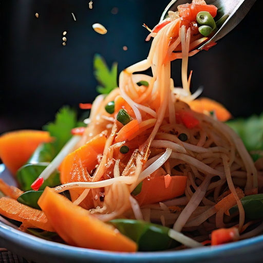 Spicy Papaya Salad