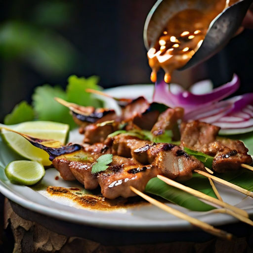 Thai Grilled Pork Satay