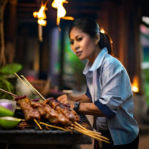 Thai Grilled Pork Satay