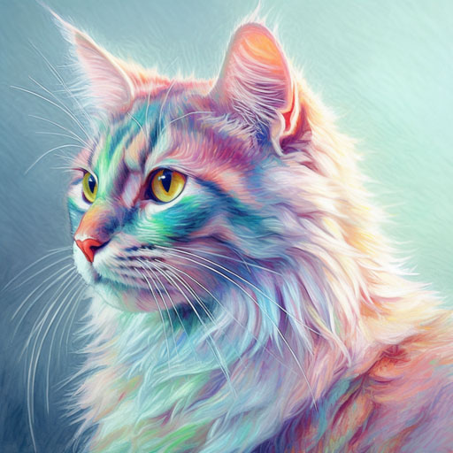 Pastel Cat