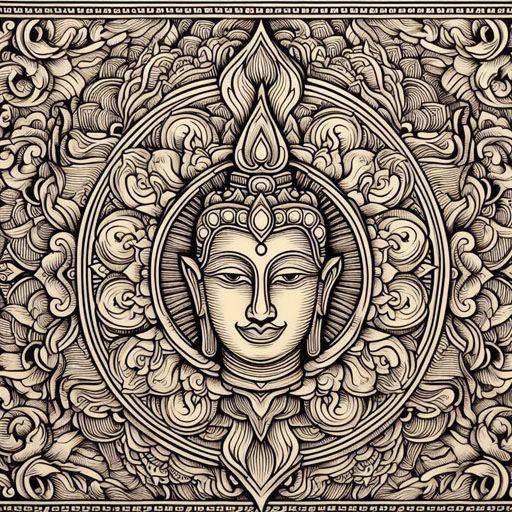 Thai pattern art