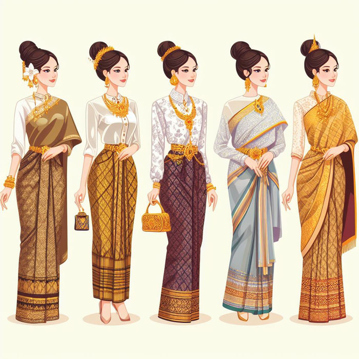 Traditional Attire Traditional Thai 