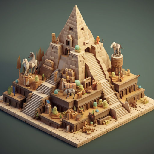 city of meereenbuilt around great pyramid 