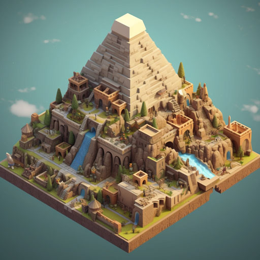 city of meereenbuilt around great pyramid 