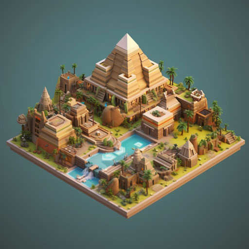 city of meereenbuilt around great pyramid 