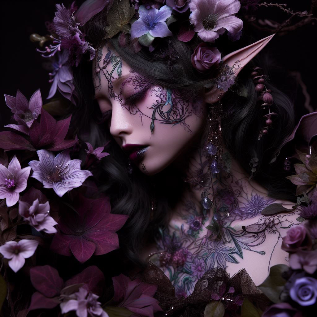 flower fairy, poison ivy