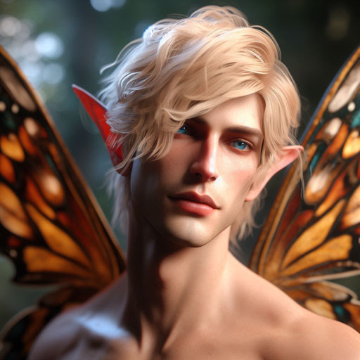 realstic handsome elven1