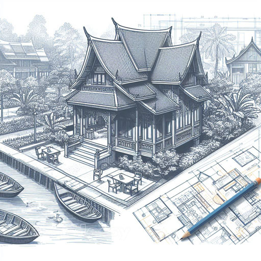 Design traditional Thai house