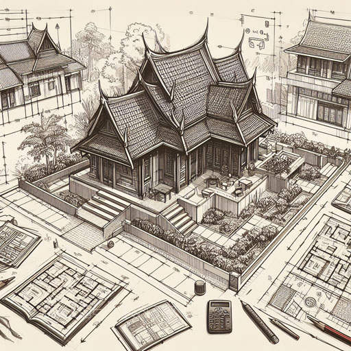 Design traditional Thai house