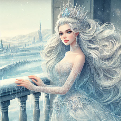 Princess with Glacial Appearance