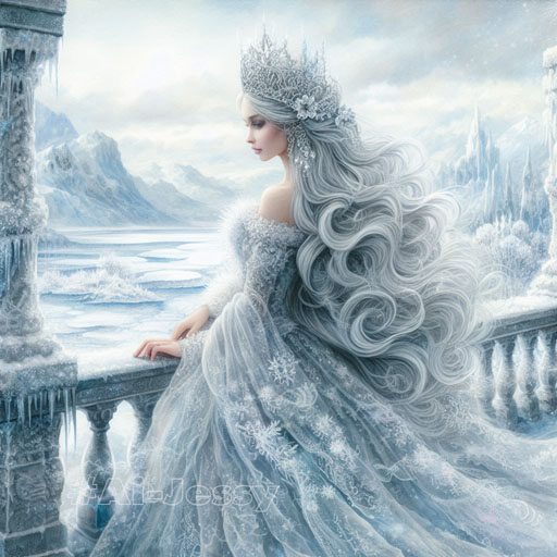 Princess with Glacial Appearance