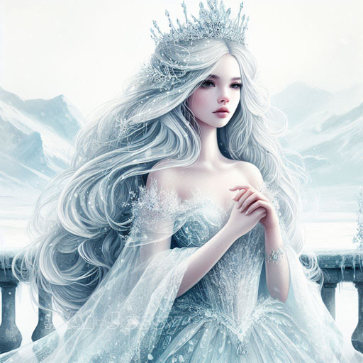 Princess with Glacial Appearance