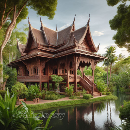 Central Thai house