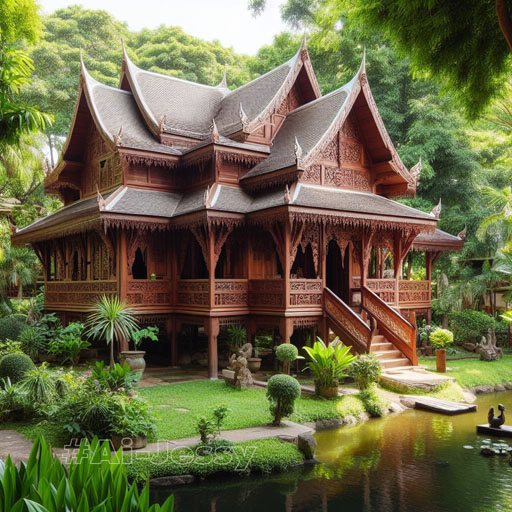 Central Thai house