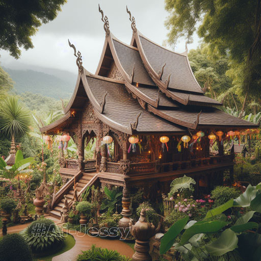 Central Thai house